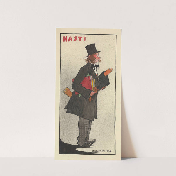 Robert Hasti dans ”Bigre!’ de Rip (1910) by Yves Marevéry