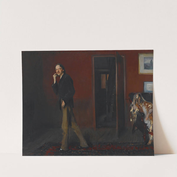 Robert Louis Stevenson and His Wife by John Singer Sargent