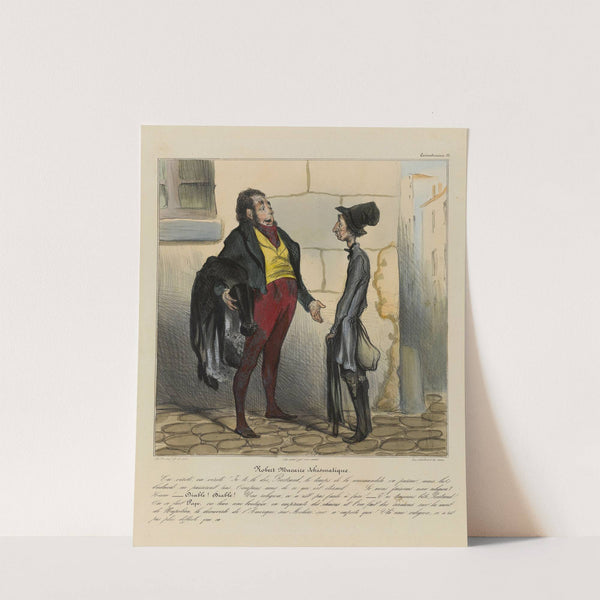 Robert Macaire schismatique (1836-1838) by Honoré Daumier