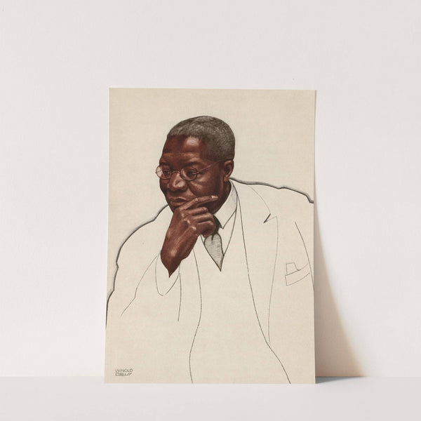 Robert Russa Moton by Winold Reiss
