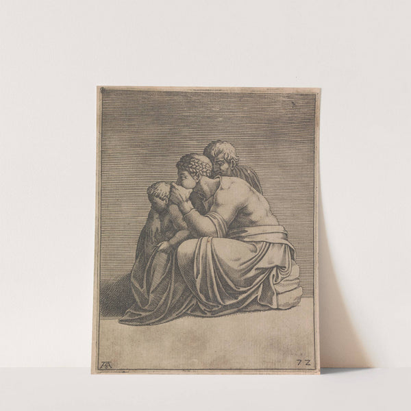 Roboam, Ancestor of Christ by Adamo Scultori