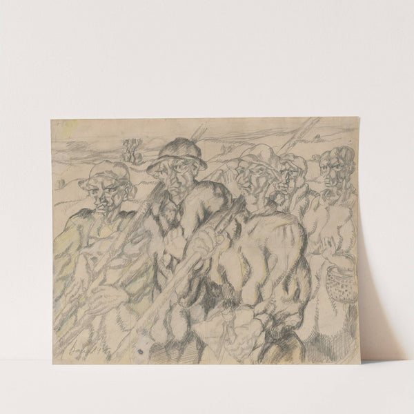 Robotníci by Konštantín Bauer