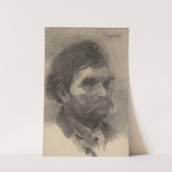 Robotník - Štúdia hlavy by Cyprián Majerník