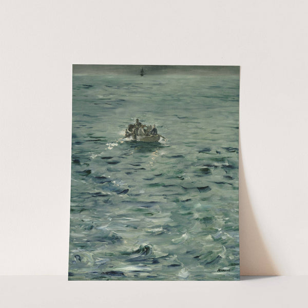 Rochefort’s Escape (circa 1881) by Édouard Manet