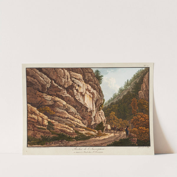 Rocher de l’Inscription by Peter Birmann