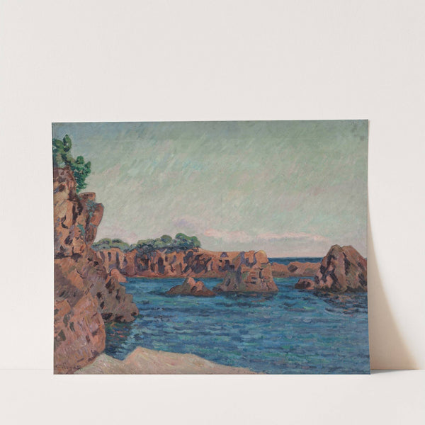 Rochers à Agay (1895) by Armand Guillaumin
