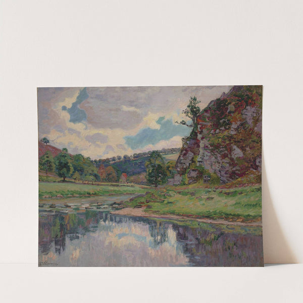 Rochers de Genetin-sur-Creuse (circa 1900) by Armand Guillaumin