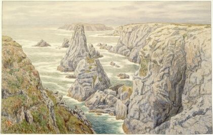Rochers de Port Coton. Belle-Isle (1910)
