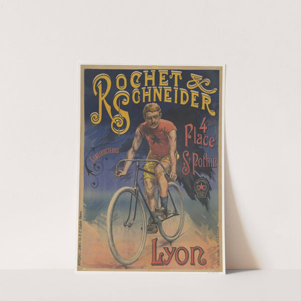 Rochet & Schneider. Constructeurs. 4 place St Pothin, Lyon (1890) by Imp. Camis