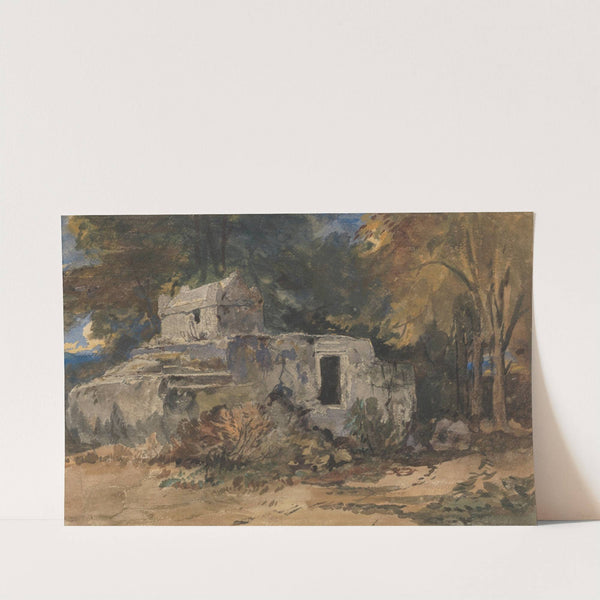 Rock cut tombs, Lycia by William James Müller