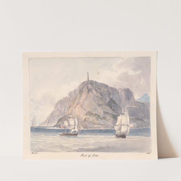 Rock of Lisbon by Charles Hamilton Smith