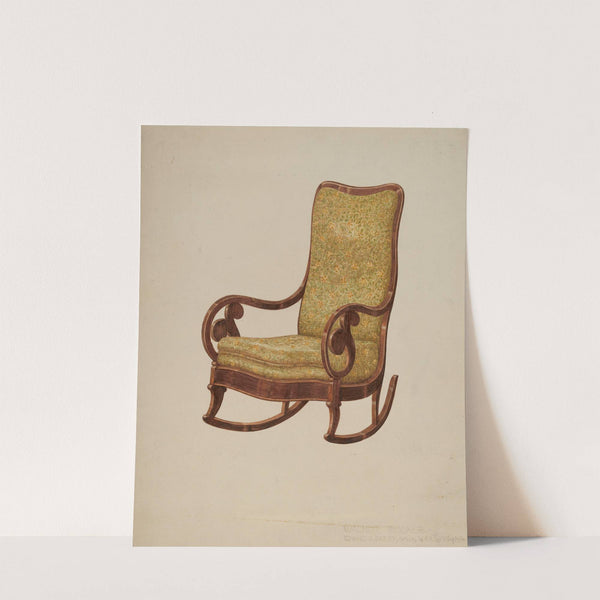 Rocking Chair by Edward A. Darby