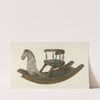 Rocking Horse (c. 1940) by Mina Lowry