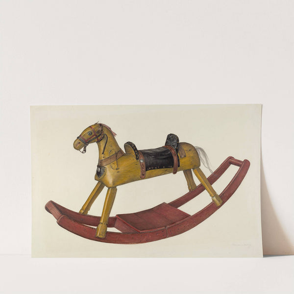 Rocking Horse by Mina Lowry