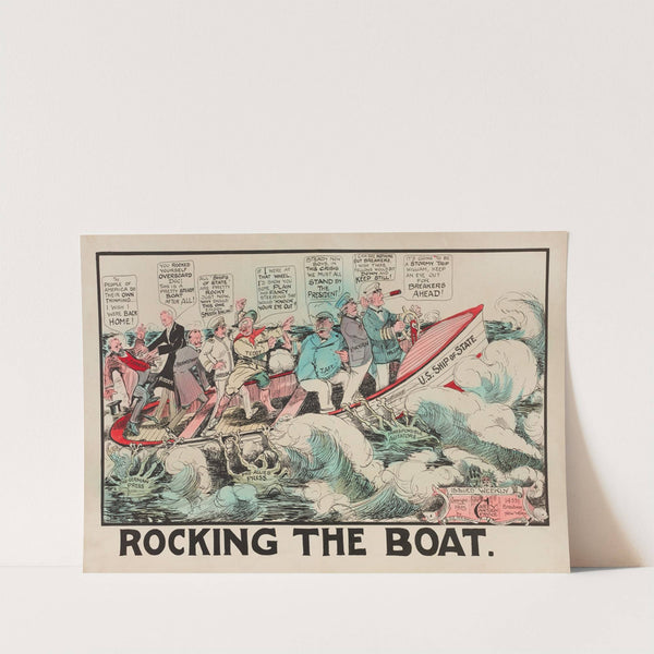 Shopping Early to Avoid the Crush! (1914) by Carey Cartoon Service