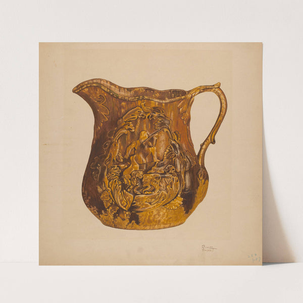 Rockingham Pitcher by Richard Barnett
