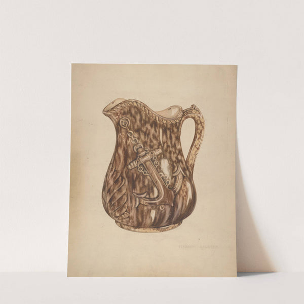 Rockingham Pitcher by Eleanor Gausser