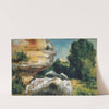 Rocks (ca. 1867 – 1870) by Paul Cézanne