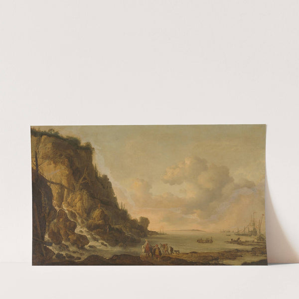Rocky Coast (1630 - 1653) by Simon de Vlieger