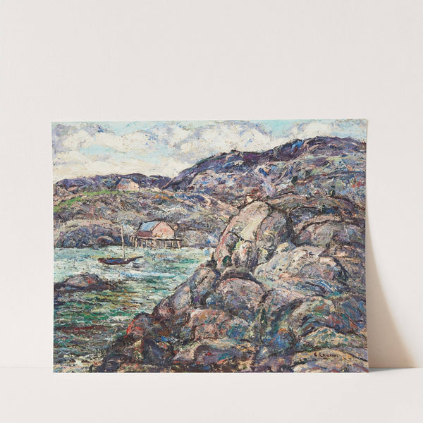 Rocky Coast, Nova Scotia (1919) by Ernest Lawson