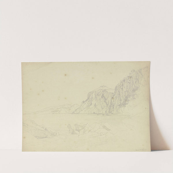 Rocky coast of Capri by Johannes Thomas