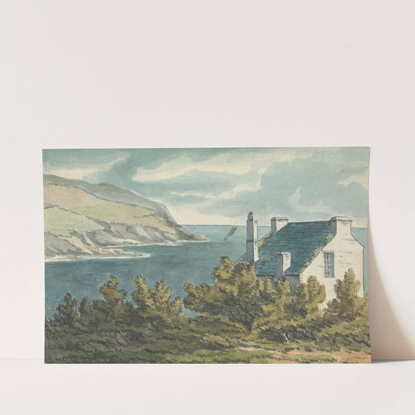 Rocky Coastal Scene by Thomas Bradshaw