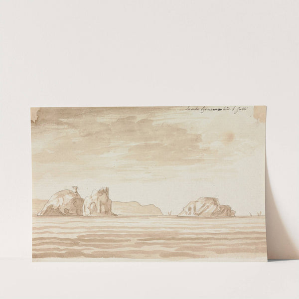Rocky Coastline by Henry Swinburne