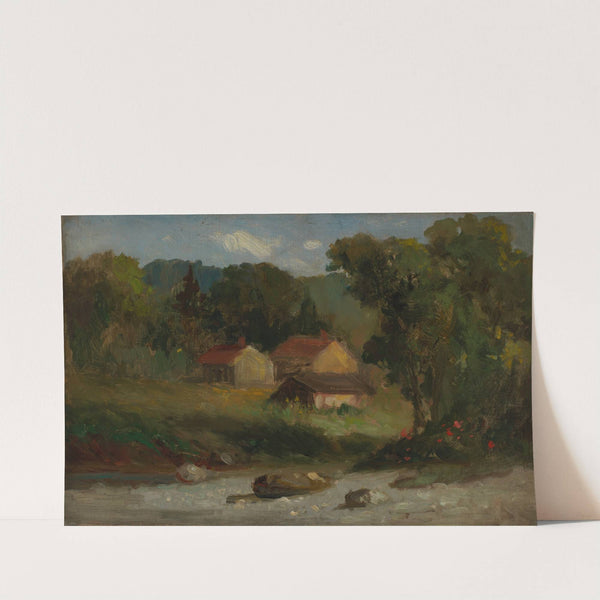 Rocky Farm, Newport by Edward Mitchell Bannister