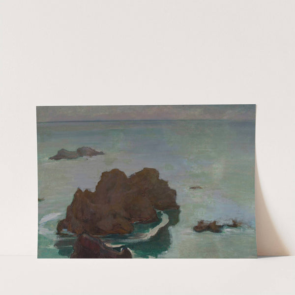 Rocky isle (circa 1896) by Władysław Ślewiński