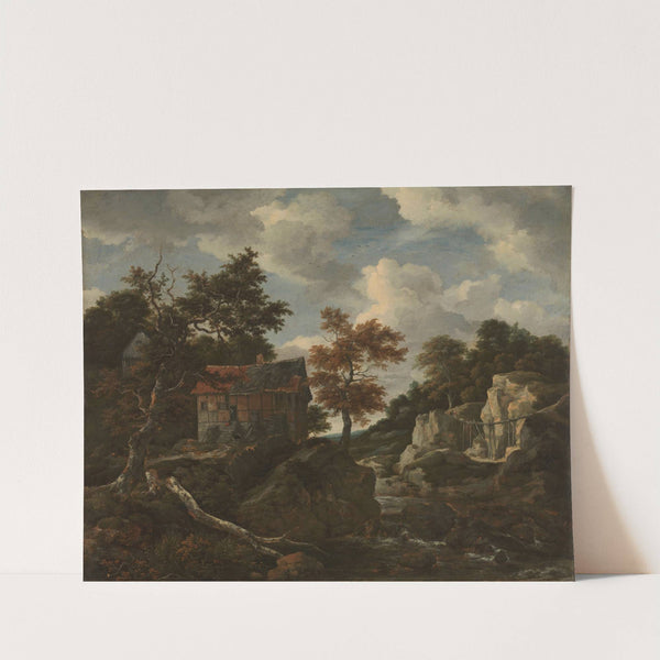 Rocky landscape (1650 - 1682) by Jacob van Ruisdael