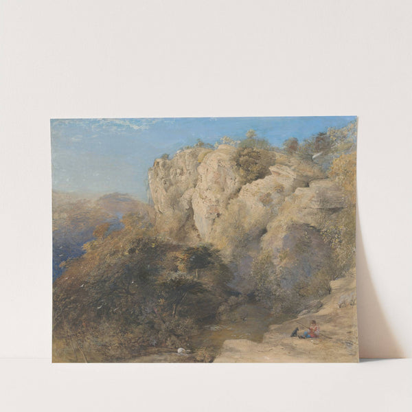 Rocky Landscape in Wales by Samuel Palmer