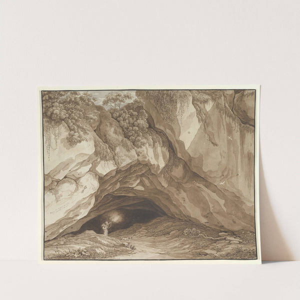 Rocky Landscape with Hunters (1786) by Johann Christian Reinhart