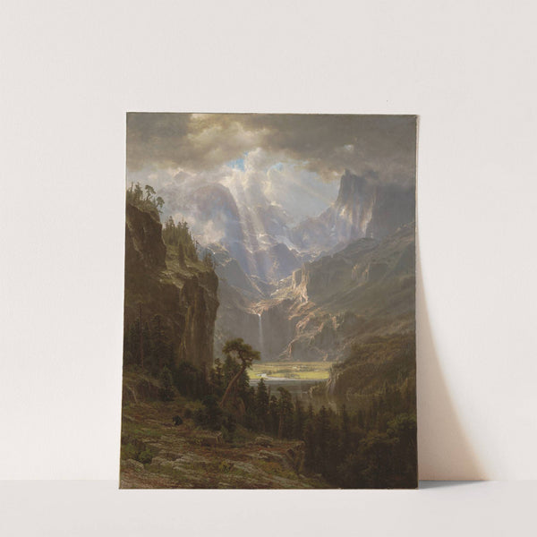 Rocky Mountains, Lander’s Peak (1863) by Albert Bierstadt