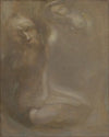 Rodin modelling a Sculpture