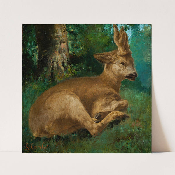 Roebuck by Gustave Courbet