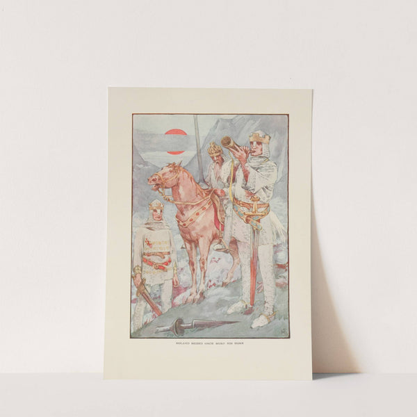 Roland seized once more his horn by Helen Stratton