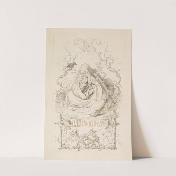 Roland's squires by Adrian Ludwig Richter