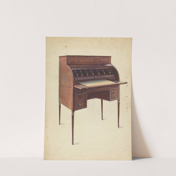 Roll-Top Desk by George Loughridge