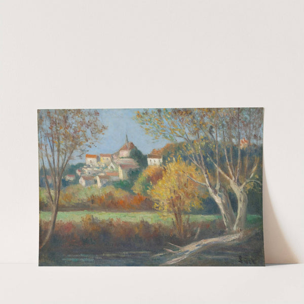 Rolleboise, Le Village by Maximilien Luce