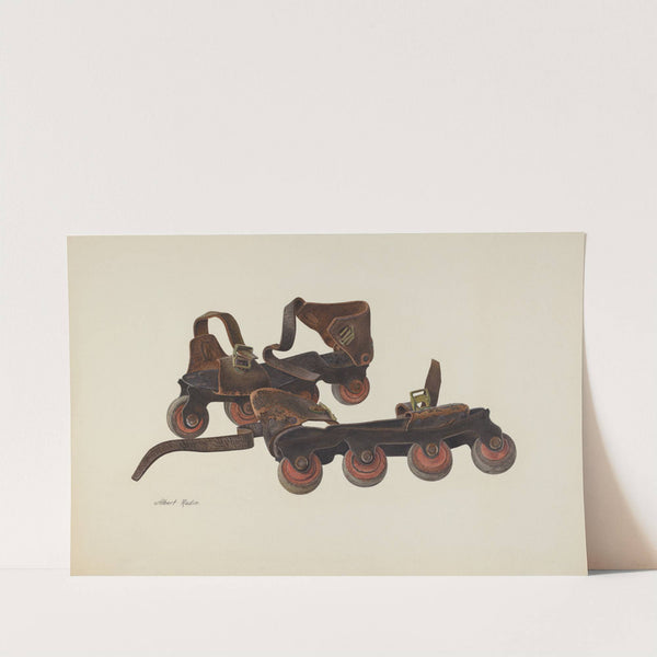 Roller Skates by Albert Rudin