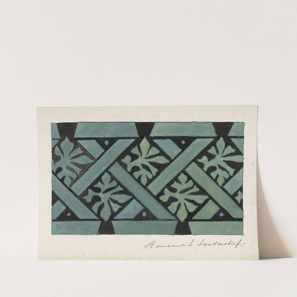 Romaans bandmotief by Johanna van de Kamer
