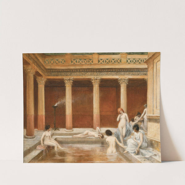 Roman Baths by Louis Hierle