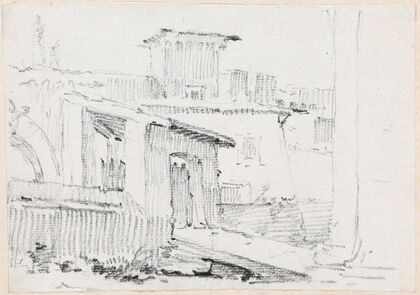 Roman Buildings with an Open Shed