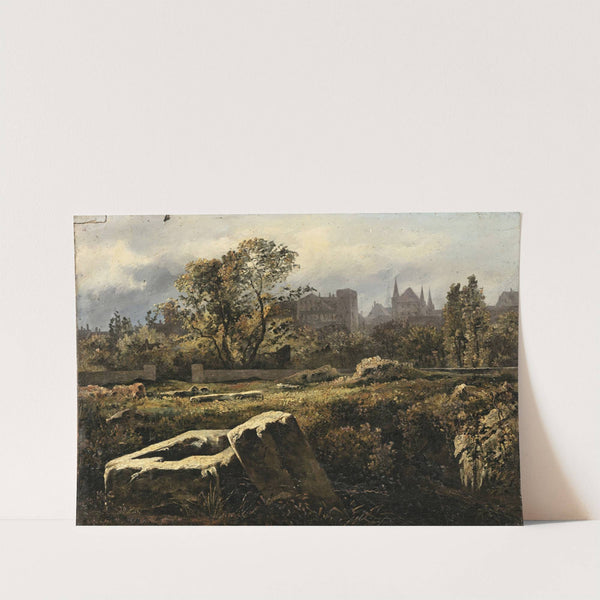 Roman Cemetery In Avenches, Switzerland by John Dalton