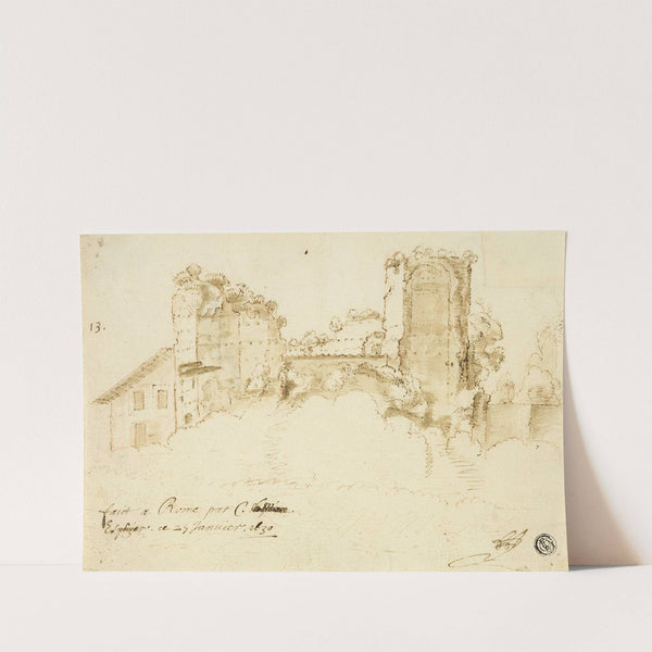 Roman Landscape (1630) by Bartholomeus Breenbergh