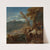 Roman Landscape with a Shepherd and Sheep by Giovanni Benedetto Castiglione