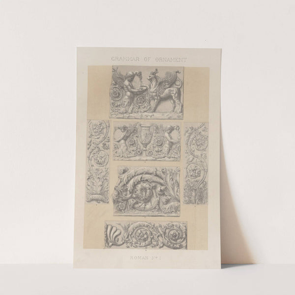 Roman No. 1 (1856) by Owen Jones