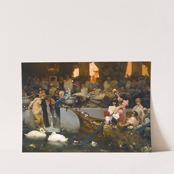 Roman Orgy by Wilhelm Kotarbiński