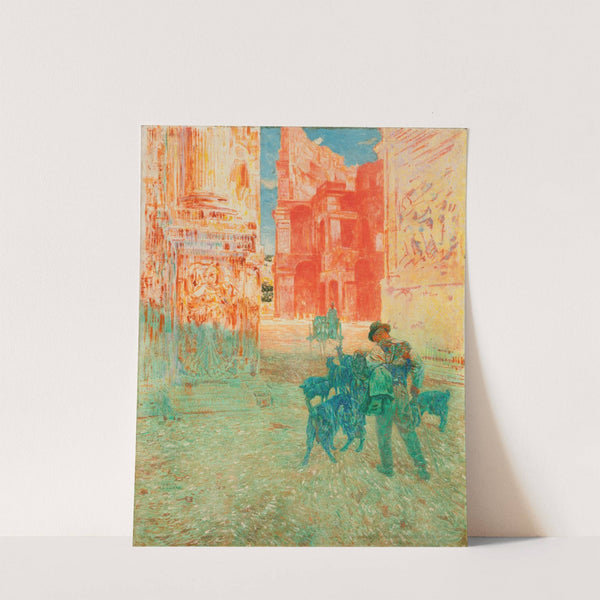 Roman ruins by Franz Gaillard