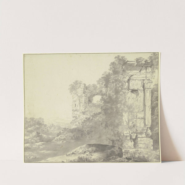 Roman ruins (ca. 1640 – 1650) by Cornelis Van Poelenburch